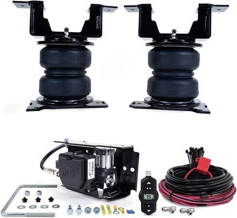 Air Lift LoadLifter 5000 Ultimate Kit & WirelessOne 2nd Gen Air Compressor System with EZ Mount fits 2019 2024 Silverado 1500 (LT Trail Boss) Sierra 1500 (AT4) 4WD | TrendsAuto Decal | 88388 25980EZ in Saudi Arabia