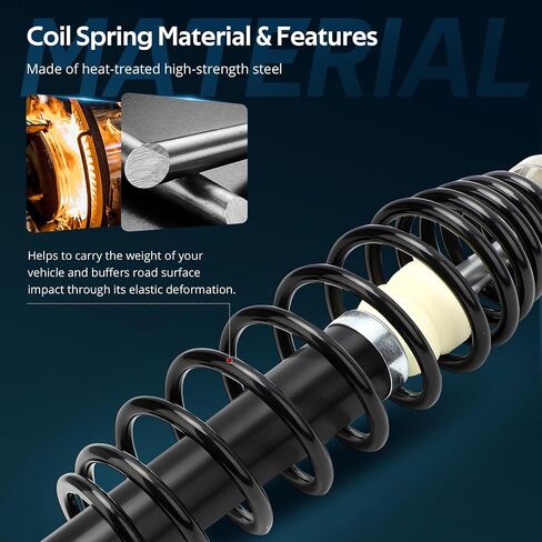 JAVIK Front Strut Shock Absorber for Polaris Sportsman 335/400/500/600/700 Magnum 325/330/425/500 Xplorer 250/300/400/500 Trail Boss Xpress Xpedition ATP Big Boss Trail Blazer 250 Scrambler 400 in Saudi Arabia