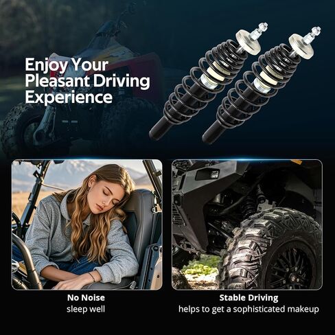 JAVIK Front Strut Shock Absorber for Polaris Sportsman 335/400/500/600/700 Magnum 325/330/425/500 Xplorer 250/300/400/500 Trail Boss Xpress Xpedition ATP Big Boss Trail Blazer 250 Scrambler 400 in Saudi Arabia