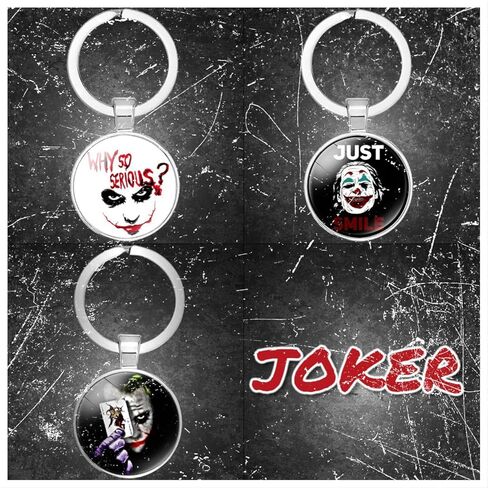 Joker Keyring ، Joker Keychain Charms for Men Women Compans in Kuwait