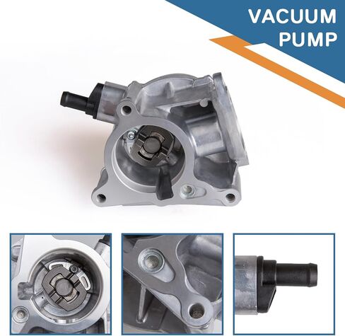 Brake Vacuum Pump Automotive for Volkswagen Tiguan CC Eos 2009-2015 GTI 2008-2014 Jetta 2008-2010 2012-2013 Beetle 2012-2013 Audi A3 2008-2013 2015 Audi A3 Quattro 2015 Replace 06H145100AD in Saudi Arabia