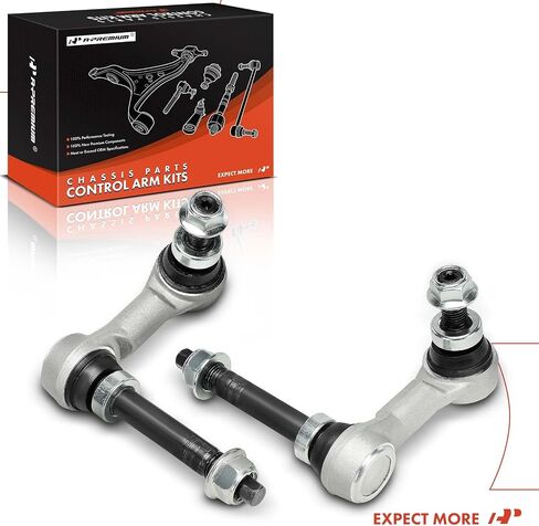 A -Premium 2 x Front RWD Sway Bar Links Bar Bar Rinks ، ملائمة لـ Infiniti Nissan - 2007-2023 - Q50 ، QX50 ، Q60 ، G37 ، Q70 ، Q70L ، Q40 ، ex35 ، ex37 ، G25 ، G35 ، M35H ، M37 ، M56 ، in Saudi Arabia