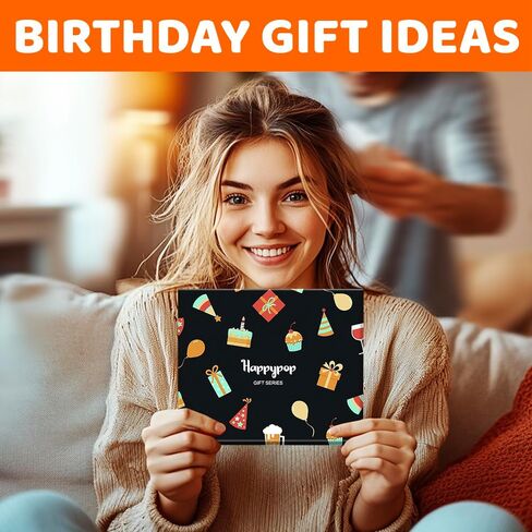 HAPPYPOP 30th Birthday Gifts Ideas - Gifts for 30 Year Olds Women Men, 30th Birthday Socks With Greeting Card in Kuwait