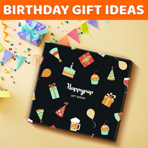 HAPPYPOP 30th Birthday Gifts Ideas - Gifts for 30 Year Olds Women Men, 30th Birthday Socks With Greeting Card in Kuwait