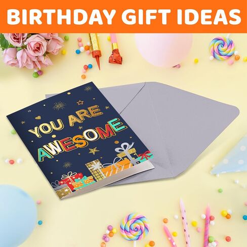 HAPPYPOP 30th Birthday Gifts Ideas - Gifts for 30 Year Olds Women Men, 30th Birthday Socks With Greeting Card in Kuwait