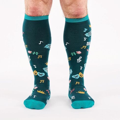 Sock It To Me Women's Wide-Calf Knee High Socks in Saudi Arabia