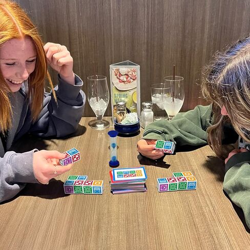 Funwares Match Frenzy: Portable Snap-On Pattern Matching Puzzle Games, Fun Family Mini Board Games for All Ages, Perfect for Travel & Home Play, Road Trip Activities for Kids and Adults, 1-4 Players in Saudi Arabia