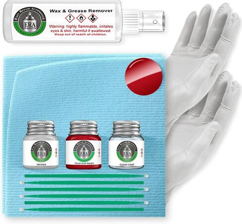 ERA Paints PR/PR2/PR3 - Scarlet Red Pearl for HYUNDAI Exact Match Automotive Touch Up Paint Jar - Basic Kit in Saudi Arabia