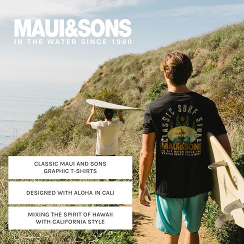 Maui & Sons الأسماك الطويلة للرجال من قميص الماء in Kuwait