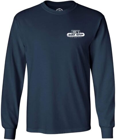 JOES SURF SHOP Men's Vintage Beach Logo Long Sleeve Tees in Kuwait