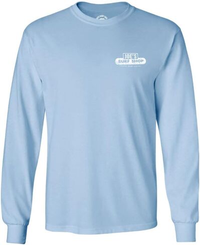 JOES SURF SHOP Men's Vintage Beach Logo Long Sleeve Tees in Kuwait