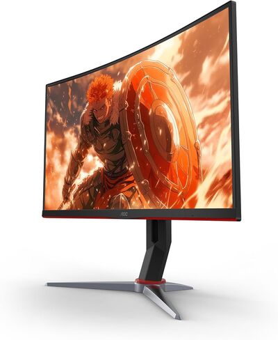 AOC C27G2 27 "شاشة ألعاب فائقة السرعة AOC ، FHD 1080P ، 1MS 165Hz ، FreeSync ، 2x HDMI 2.0 ، 1x منفذ عرض ، قابل للتعديل ، مفتاح PS5 Xbox جاهز ، 3 سنوات من الصفر الساحق in Saudi Arabia