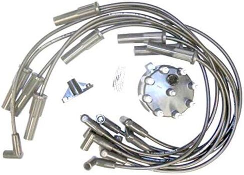 W0137-T336583 TUNKITION KIT ، مجموعة سلك شرارة ، غطاء الموزع والدوار ، متوافق مع 1998-2003 DODGE DURANGO V8 in Saudi Arabia