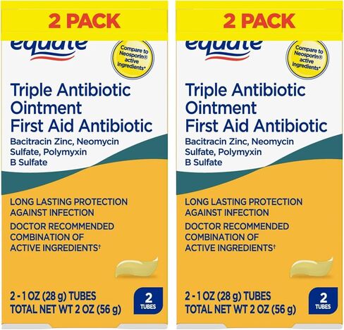 Schmidt Empire First Aid Aid Triple ، حماية العدوى ، 1 أوقية 2 Pack- Equat'e الإسعافات الأولية ، رعاية الجرح على مدار 24 ساعة (حزمة 3) in Kuwait