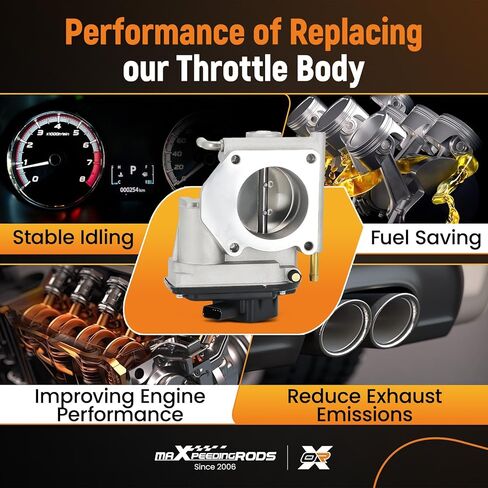 maXpeedingrods Electronic Throttle Body for Mazda 6 V6 3.0L 2003-2008, AJ5713640A AJ5713640B in Saudi Arabia