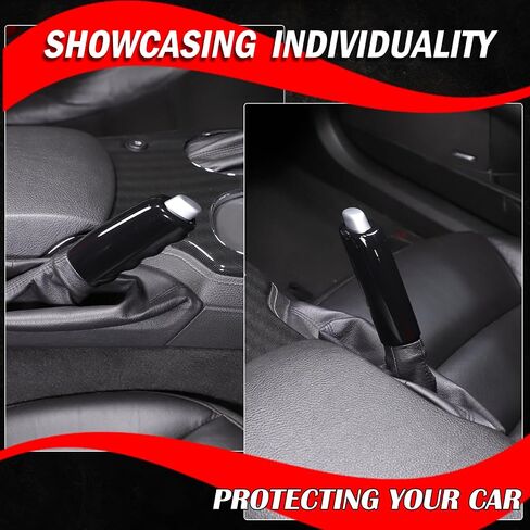 بالنسبة إلى Corvette C6 Car Handbrake Cover ABS PRAKE STRAFFRINCER CORTERATION PRAKER STORTER COVER in Saudi Arabia