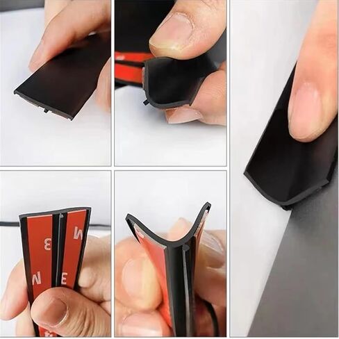 14/19/30mm Rubber Car Seals Edge Sealing Strips Auto Roof Windshield Sealant Protector Window Seal Strips Sound Insulation Tape(19mm) in Saudi Arabia
