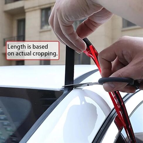 2m Car Seal Strip Rubber Weatherstrip Waterproof Auto Sunroof Window Gap Filler Soundproof Universal Car Weather Strip Sealing(19mm X 2m) in Saudi Arabia