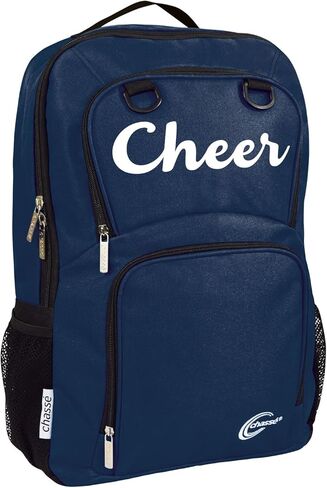 chassé Girls Primary Cheerleading Backpack - Lightweight Sporting Goods Bag (Navy) in Saudi Arabia
