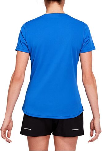 ASICS Womens L.A. Marathon Graphic T-Shirt, Blue, Medium in Saudi Arabia