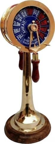 14 "السفينة النحاسية Telegraph Top-Decor Maritime Decor | Golden Finish Room Room Room Telegraph freach | Vintage Marine Ascent | AA-51 in Saudi Arabia