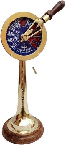 14 "السفينة النحاسية Telegraph Top-Decor Maritime Decor | Golden Finish Room Room Room Telegraph freach | Vintage Marine Ascent | AA-51 in Saudi Arabia