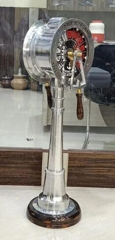 42" Nautical Ship Engine Telegraph – Brass & Silver Maritime Telegraph Replica | Heavy Marine Decor Accent for Home, Office, or Nautical Display | AA-50 in Saudi Arabia