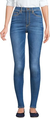 LANDS 'End Women's High Rise Adaptive Lycra Skinny Ceans in Kuwait