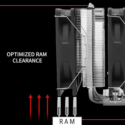 Peerless Assassin 120 SE White Argb CPU Air Cooler ، 6 أنابيب حرارة CPU مبرد ، مزدوج 120 مم TL-C12CW-S PWM ، غطاء غرفة تبريد الألومنيوم ، تقنية AGHP ، ل AMD AM4 AM5/Intel 1150/1151/1700 in Kuwait
