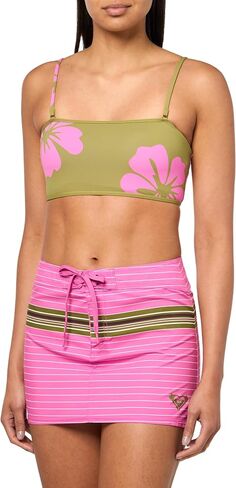 Roxy Women's Bikini Swim Top ، وسادات سريعة الجفاف ، قابلة للإزالة ، UPF 50+ ، حمام سباحة ، شاطئ ، ركوب الأمواج ، ارتداء المنتجع in Kuwait