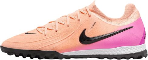 Nike Phantom GX 2 Pro TF Low-Top Soccer Shoes (FJ2583-800, Crimson Tint/Pink Blast/Black) in Saudi Arabia