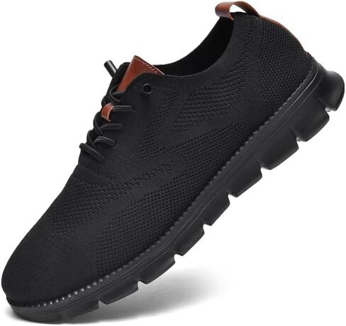 Breeze Shoes for Men Oxfords Lace-Up Lightweight Casual Walking Shoes Comfortable Dress Shoes for Men in Kuwait