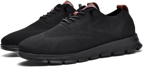 Breeze Shoes for Men Oxfords Lace-Up Lightweight Casual Walking Shoes Comfortable Dress Shoes for Men in Kuwait