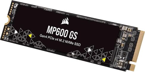 Corsair MP600 GS 1TB PCIe Gen4 x4 NVMe M.2 SSD – High-Density TLC NAND – M.2 2280 – DirectStorage Compatible - Up to 4,800MB/sec – Great for PCIe 4.0 Notebooks - Black in Saudi Arabia