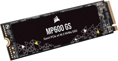 Corsair MP600 GS 1TB PCIe Gen4 x4 NVMe M.2 SSD – High-Density TLC NAND – M.2 2280 – DirectStorage Compatible - Up to 4,800MB/sec – Great for PCIe 4.0 Notebooks - Black in Saudi Arabia