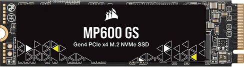Corsair MP600 GS 1TB PCIe Gen4 x4 NVMe M.2 SSD – High-Density TLC NAND – M.2 2280 – DirectStorage Compatible - Up to 4,800MB/sec – Great for PCIe 4.0 Notebooks - Black in Saudi Arabia