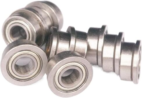 10pcs 2-6mm ABEC1 ABEC3 Metal Metaled Shielded الحافة TOY F682 F683 F684 F693 F694 F6704 F628 F6701 F624 F697 F605 F626 (ABEC1،10PCS_F695ZZ 5X13X4MM) in Saudi Arabia