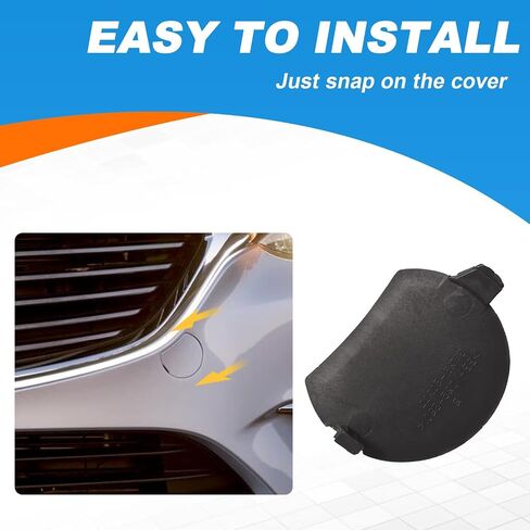 Front Bumper Tow Hook Cover Towing Eye Cap Fit for Mazda 6 Atenza 2015 2016 2017 GW2F-50-A11 GW2F50A11 (Unpainted, Left Driver Side) Xinpinsai in Saudi Arabia