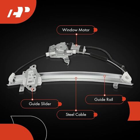 A-Premium Power Window منظم مع محرك متوافق مع Infiniti I30 1996-1999 Nissan Maxima 1995-1999 جانب السائق الأيسر الأمامي in Saudi Arabia