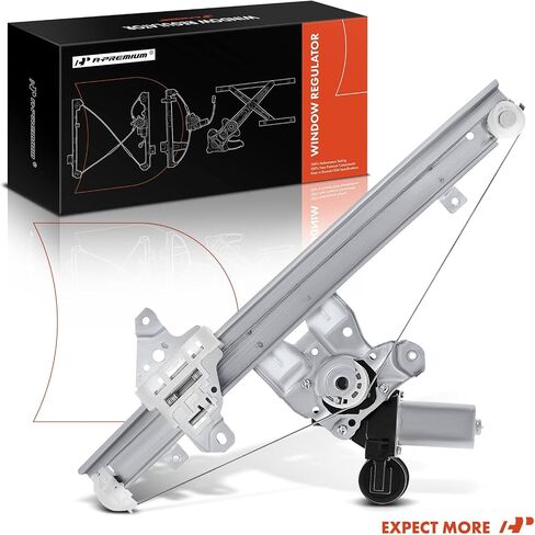 A-Premium Electric Power Window Regulator with Motor Compatible with Nissan Maxima 2016 2017 2018 2019 2020 Sedan, Front Right Passenger Side, Replace# 807204RA0A in Saudi Arabia