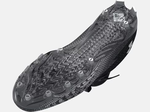 حذاء كرة قدم رجالي من Under Armour Spotlight Clone 3.0 MC باللون الأبيض الملكي in Saudi Arabia
