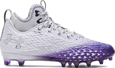 حذاء كرة قدم رجالي من Under Armour Spotlight Clone 3.0 MC باللون الأبيض الملكي in Saudi Arabia