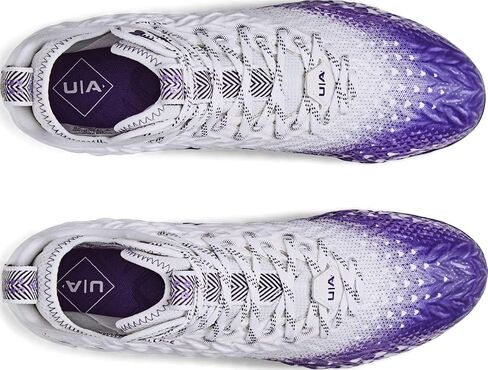 حذاء كرة قدم رجالي من Under Armour Spotlight Clone 3.0 MC باللون الأبيض الملكي in Saudi Arabia