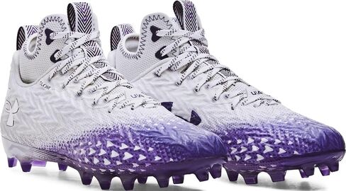 حذاء كرة قدم رجالي من Under Armour Spotlight Clone 3.0 MC باللون الأبيض الملكي in Saudi Arabia