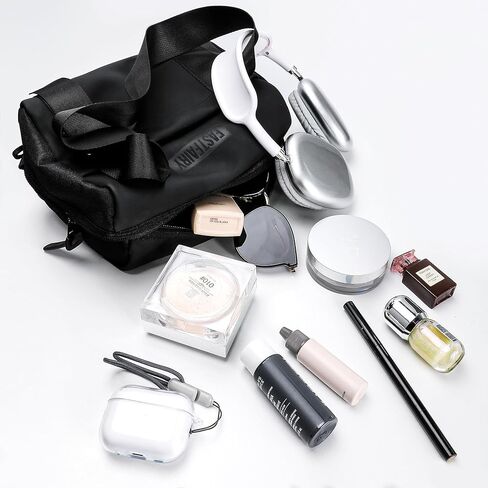 حقيبة صالة رياضية صغيرة للنساء: حقيبة يد أو حقيبة كتف مع أحزمة قابلة للتعديل - مع القوس اللطيف - تدريبات عمل اليوغا in Kuwait