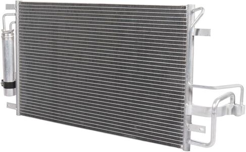 OCPTY Aluminum A/C Condenser Replacement Fit for 2005-2009 for Hyundai Tucson 2.0L 2005-2009 for Hyundai Tucson 2.7L 2005-2010 for Kia Sportage 2.0L 2005-2010 for Kia Sportage 2.7L in Saudi Arabia