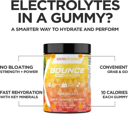 Electrolyte Gummies – Hydration & Energy Blend for Running, Workouts & Sports – Endurance Chews with Sodium, Potassium, Magnesium for Men & Women, Caffeine Free, Vegan (75ct, Blueberry Splash) in Saudi Arabia