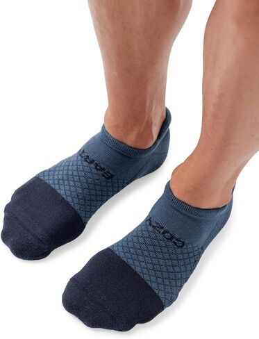 جوارب الكاحل الأساسية المريحة للنساء والرجال - Soft Cotton Socks 2 Pack Set - Slister Cushion و Heel & Arch Support in Kuwait
