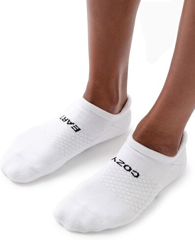 جوارب الكاحل الأساسية المريحة للنساء والرجال - Soft Cotton Socks 2 Pack Set - Slister Cushion و Heel & Arch Support in Kuwait
