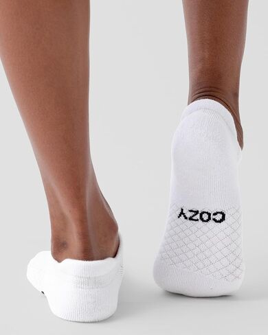 جوارب الكاحل الأساسية المريحة للنساء والرجال - Soft Cotton Socks 2 Pack Set - Slister Cushion و Heel & Arch Support in Kuwait